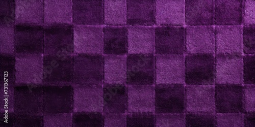 Purple square checkered carpet texture 