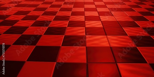 Red square checkered carpet texture