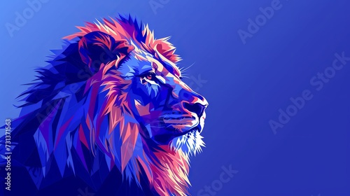 Lionhead logo design