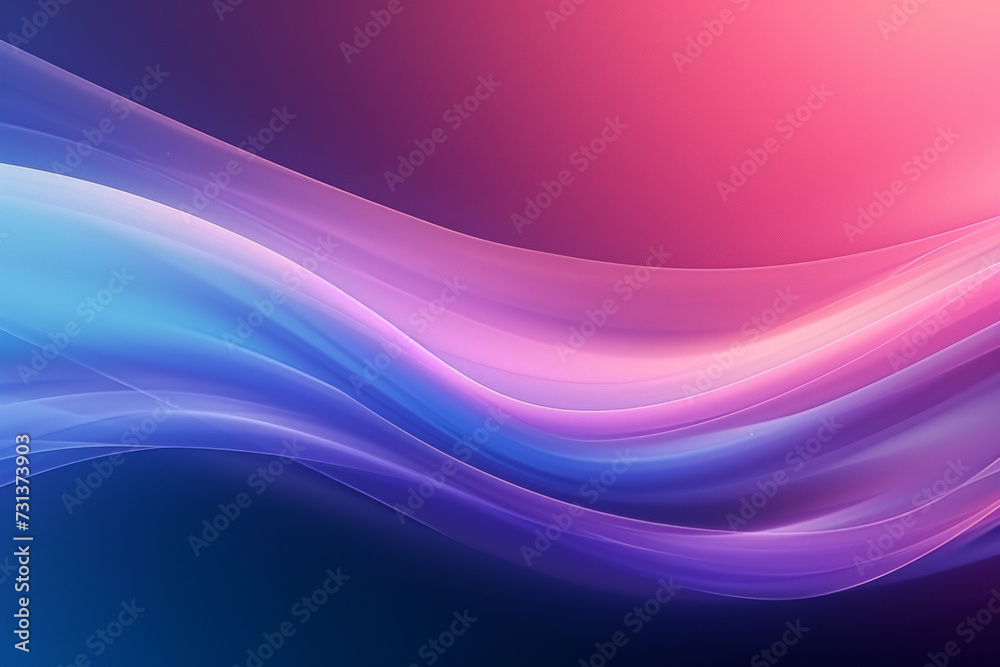 Abstract wavy futuristic concept. Background for design with selective focus and copy space.