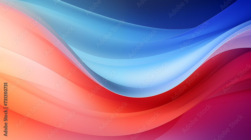 Vibrant Abstract Color Wave Design with Gradient and Flow Vibrant Abstract Color Wave Design with Gradient and Flow