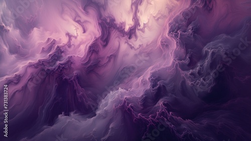 A dreamy abstract background with flowing purple and pink hues resembling a nebula