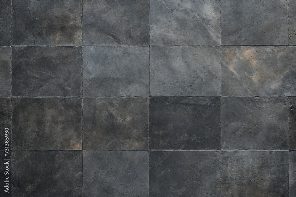 Slate no creases, no wrinkles, square checkered carpet texture, rug texture  - obrazy, fototapety, plakaty 