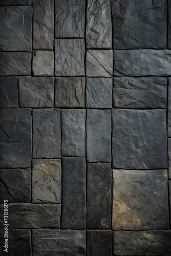 Slate paterned carpet texture from above 