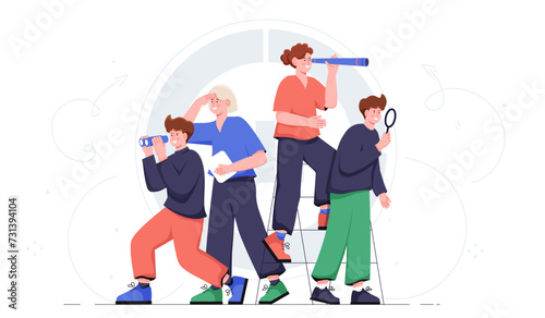 Team search vector concept