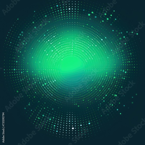 The background of a Green, dotted pattern, background