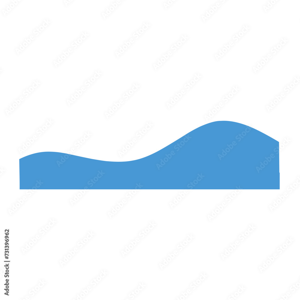 Minimalist wave footer Minimalist wave footer