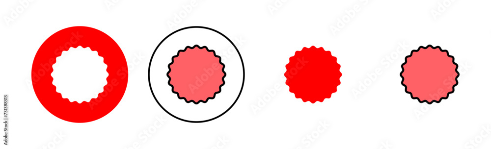 Badge icon set illustration. Awards icon vector. Achieve sign and symbols Badge icon set illustration. Awards icon vector. Achieve sign and symbols