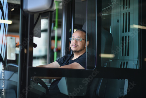 a black bus driver in germany