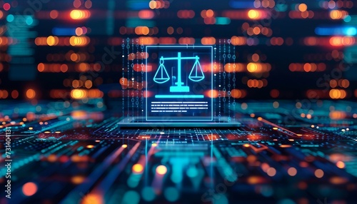 Legal Document Compliance Solutions, the importance of compliance in legal document management with an image depicting regulatory compliance checks, retention policies, AI 