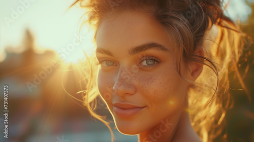 portrait of a woman at sunset,portrait of a woman with beautiful eyes and a soft warm of sunlight, close up of beautiful woman eyes,Beautiful sensual sexy young women