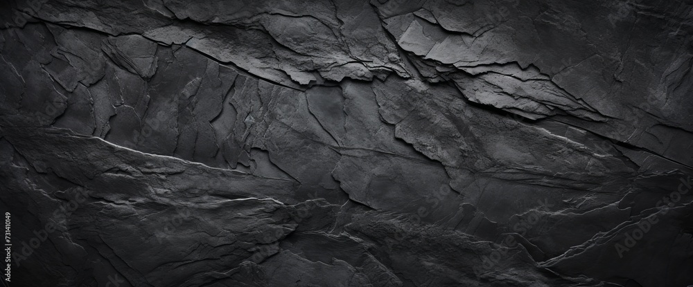 Textured dark charcoal grey background for food photography or simila Textured dark charcoal grey background for food photography or simila
