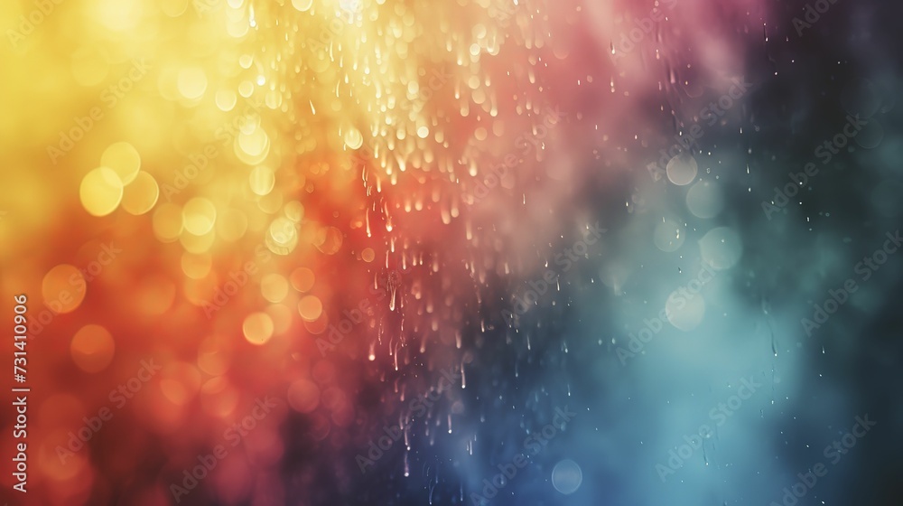Naklejka premium abstract colorful grainy background imitating light leak on photographic film 