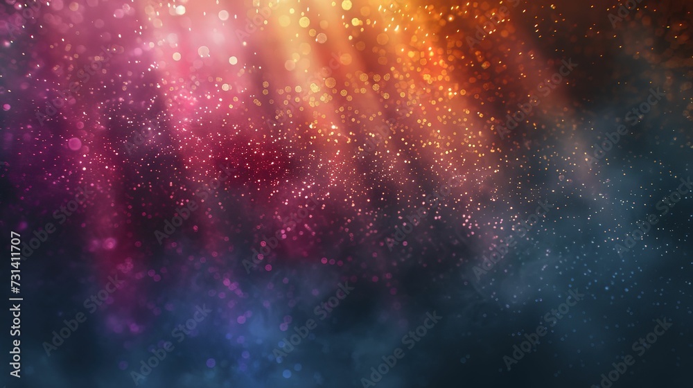 Fototapeta premium abstract colorful grainy background imitating light leak on photographic film