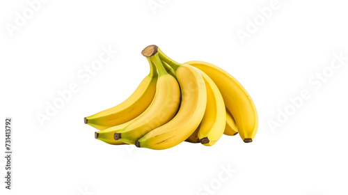 Close-up view of a lonely bunch of bananas