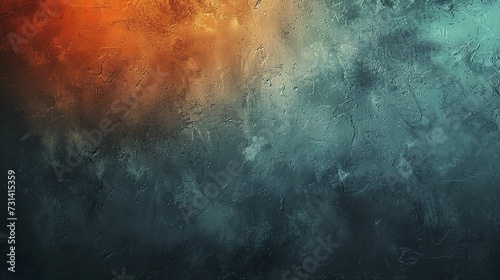 teal orange black color gradient background grainy texture effect poster banner landing page backdrop design 
