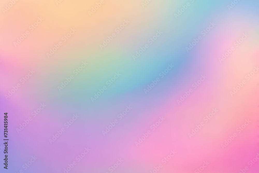 Abstract Gradient Smooth Blurred Vibrant Pastel Background Image