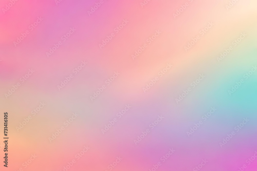 Abstract Gradient Smooth Blurred Vibrant Pastel Background Image
