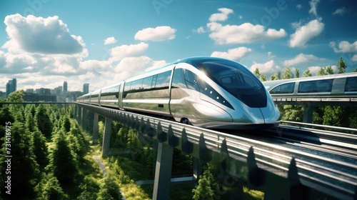 Maglev hypertrains revolutionize railways transportation