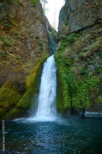 Waterfall  Columbia River Gorge