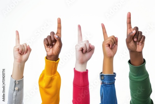 hands pointing up