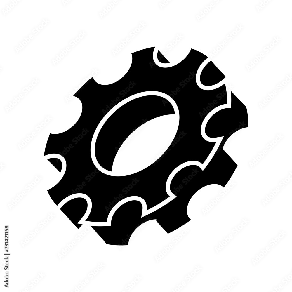 Awesome Gear Logo Design vector Awesome Gear Logo Design vector