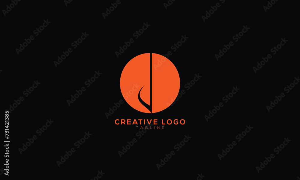 Fototapeta premium OJ OD DO Abstract initial monogram letter alphabet logo design