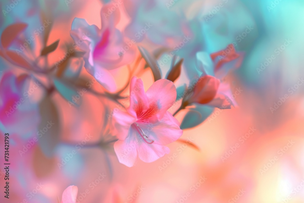 background blur pastel color
