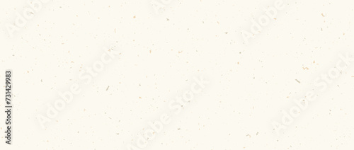 Cream seamless grain paper texture. Vintage ecru background with dots, speckles, specks, flecks, particles. Light rustic craft repeating wallpaper. Natural grunge surface texture. Vector backdrop
