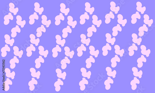 Abstract designed background of pastel colors and full of artistic focus.. Minimalist and fun art in visually pleasing points. Vector illustration. 