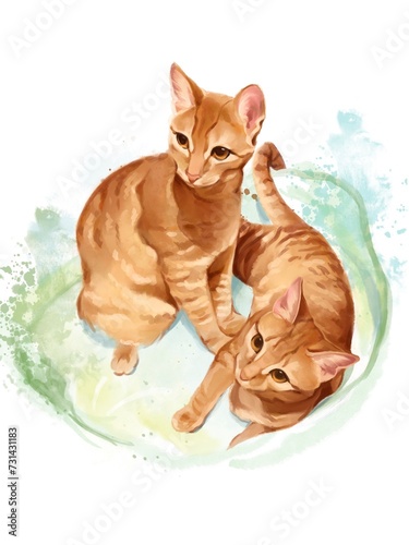 Orange cats