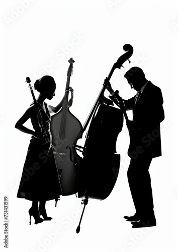 Musicians Trio Performance