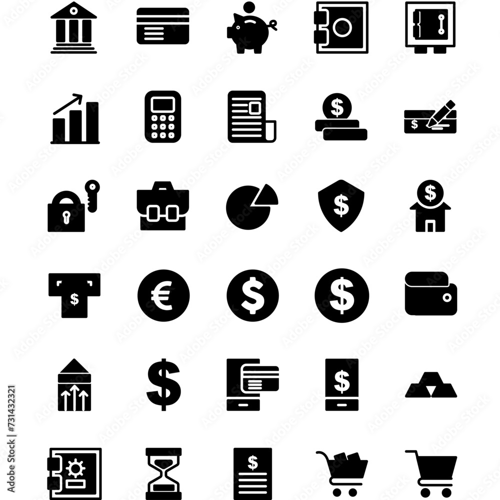 Collection of Simple banking Related Vector Line Icons. Contains Icons such as suitcase, currency, bank office, atm machine and more. Editable stroke. 48x48 pixels Collection of Simple banking Related Vector Line Icons. Contains Icons such as suitcase, currency, bank office, atm machine and more. Editable stroke. 48x48 pixels