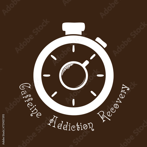 Caffeine Addiction Recovery Poster