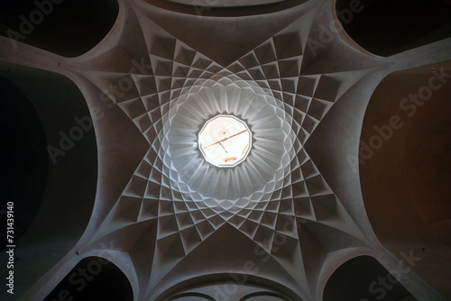 Clay roof of Agha Ali Rafsanjan Palace, Kerman, Iran