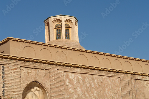 Badgir and Noorgir of Agha Ali Rafsanjan Palace, Kerman, Iran