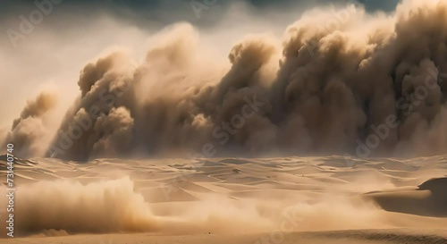 desert sand storm, desert background photo