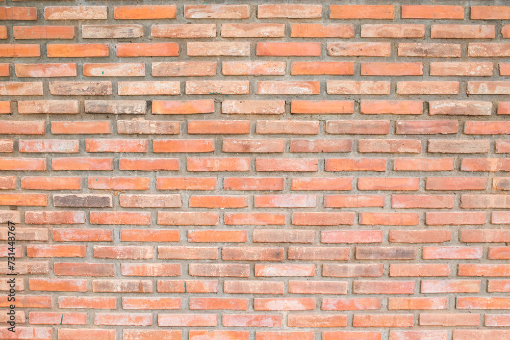 Fototapeta premium background texture brown brick cement walls art postcard style