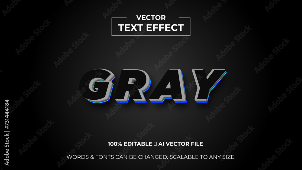 3d editable text effect premium vector. Editable text style effect. 3d Text emblem for advertising, branding, business logo cover of presentation banner, cover, poster. vector illustration 3d editable text effect premium vector. Editable text style effect. 3d Text emblem for advertising, branding, business logo cover of presentation banner, cover, poster. vector illustration