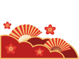Chinese New Year Border Frame Background
