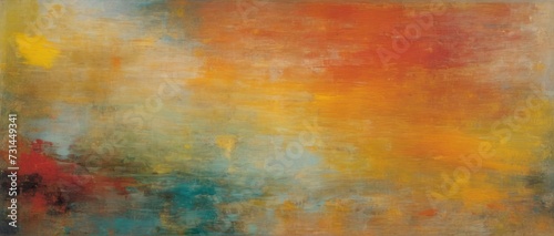 colorful abstract painting blurry background