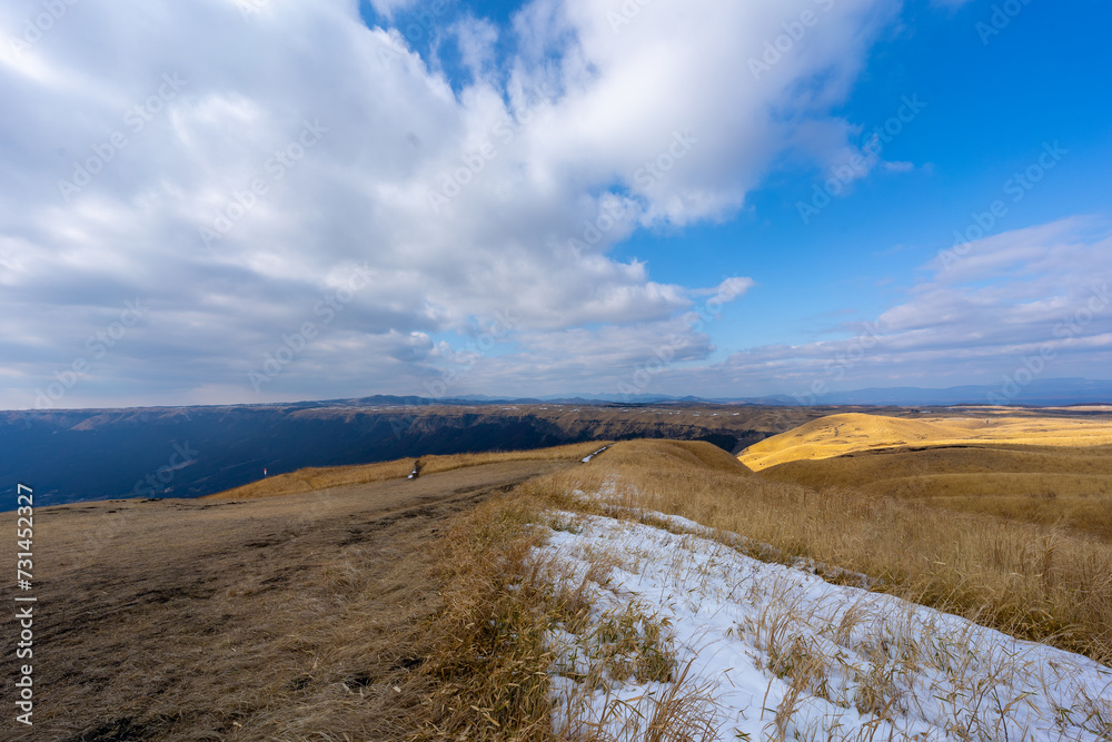 熊本阿蘇 大観峰からの風景 熊本阿蘇 大観峰からの風景