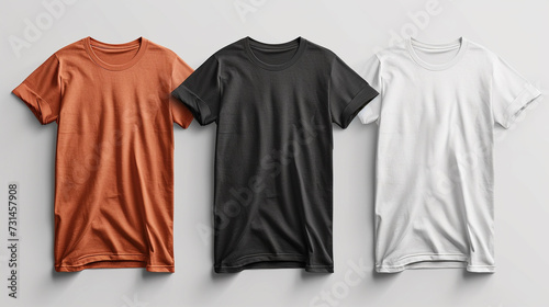 close sales effortlessly with persuasive t-shirt mockups. photo