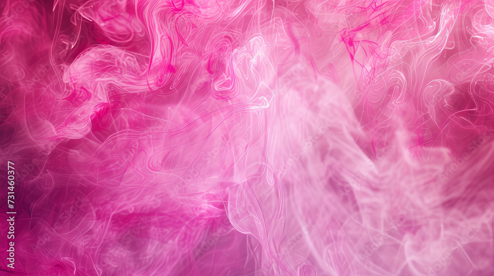 Pink and Purple Background With Abundant Smoke