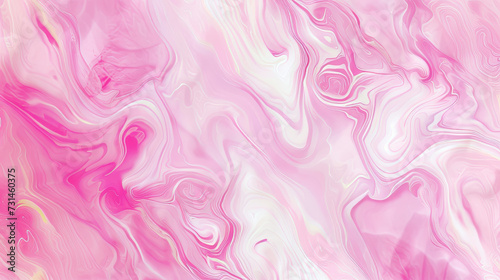 Pink and White Marble Background