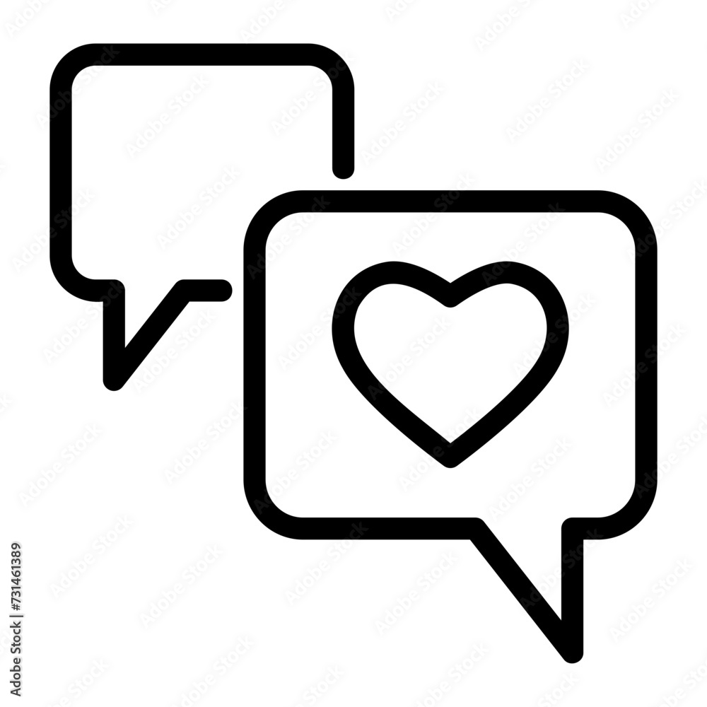 feedback outline icon feedback outline icon