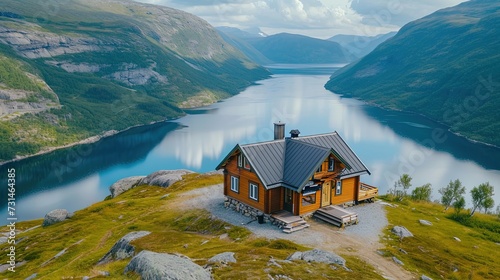 A small cozy house on the shore of a picturesque lake in the mountains. A lakeside sanctuary that invites you to unwind and recharge. A place for privacy from the city noise.