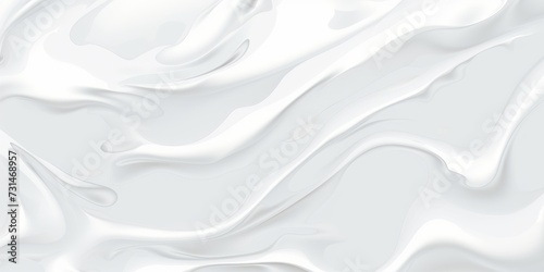 Abstract white wavy background. Computer generated graphics.