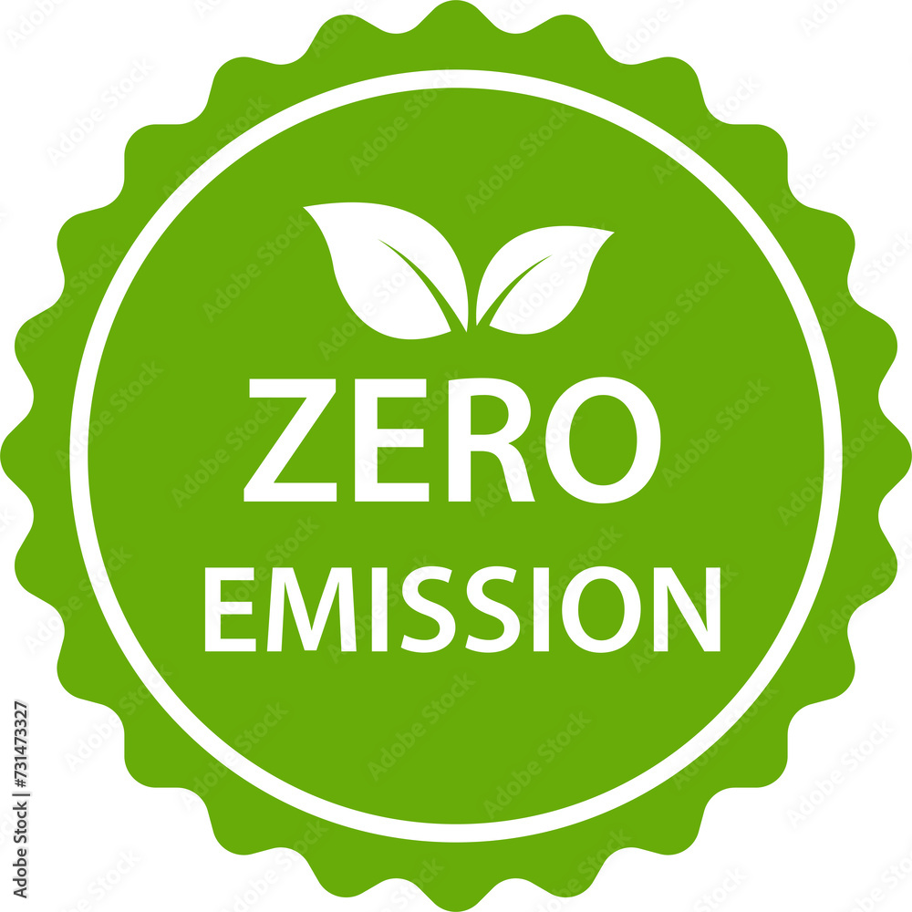 Zero emission icon CO2 neutral green sign for your web site design, logo, app, UI.illustration Zero emission icon CO2 neutral green sign for your web site design, logo, app, UI.illustration