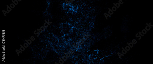 Konstfotografi Vector wall dark scary, dark cement for background, horrible wall full of scratches, slightly light black concrete cement texture for background